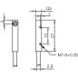 Inductive proximity sensor