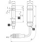 Inductive tube sensor