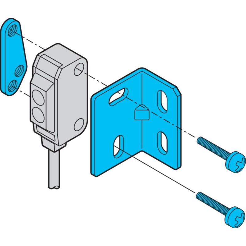 O-Z-M mechanical accessories Light barriers and diffuse sensors
